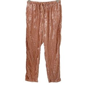 Xirena Dash Velvet Lounge Jogger Pants Size Small